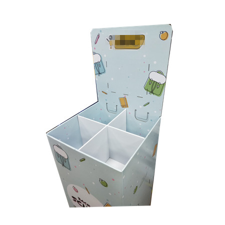 Goedkope stationaire dumpbin-display